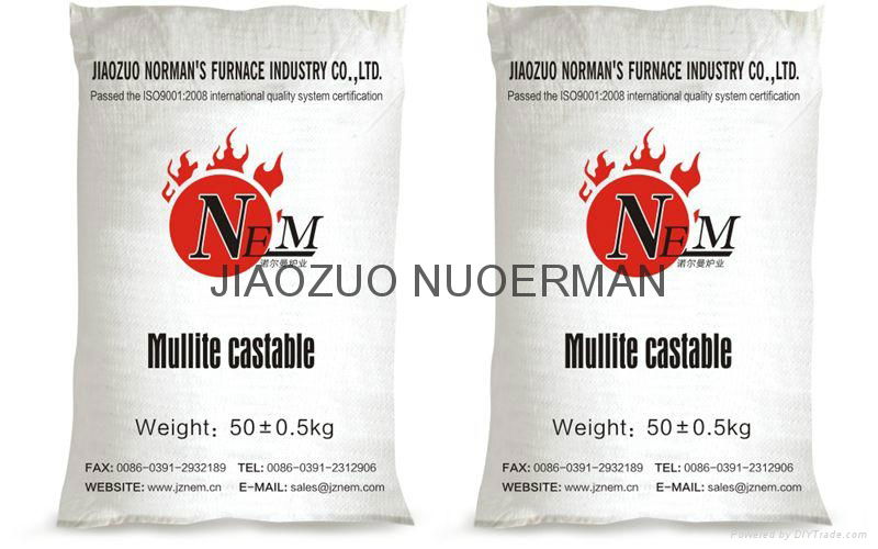 Mullite castable 3