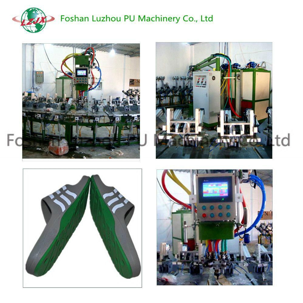 Injection Machine for Sole Safety Shoes Insloe Outsloe Making Machine