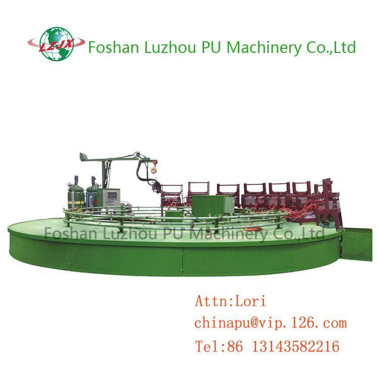 2015 New Automatic pillow production machine pu foam machine 3