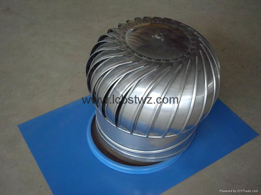 2015Best made in china, Roof wind power Turbine ventilation fan 4