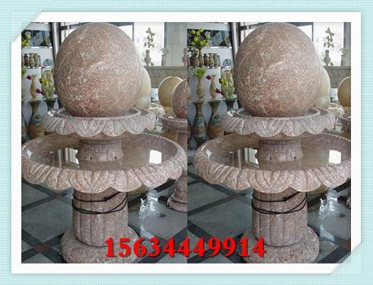 江苏石雕流水喷泉风水球价格 3