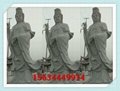 寺院漢白玉觀音像生產廠家 石頭觀音菩薩雕像價錢