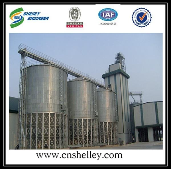 Conical Bottom Grain Steel Silos used for sale 5