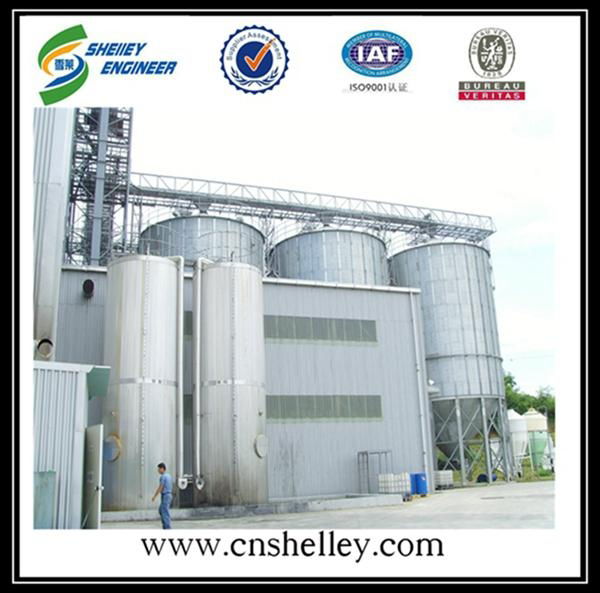 Conical Bottom Grain Steel Silos used for sale 4