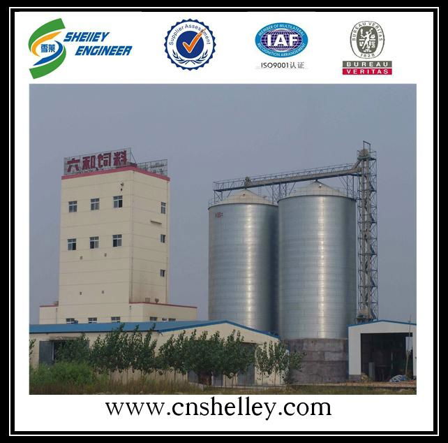 Assembly corrugated grain steel silo for sale 2