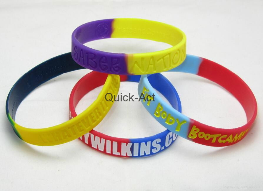 custom silicone wristband promotional gift 2