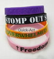 custom silicone wristband promotional gift 3