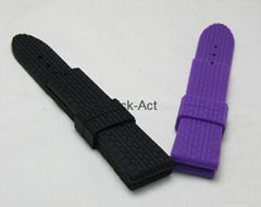 custom silicone watchband  new design