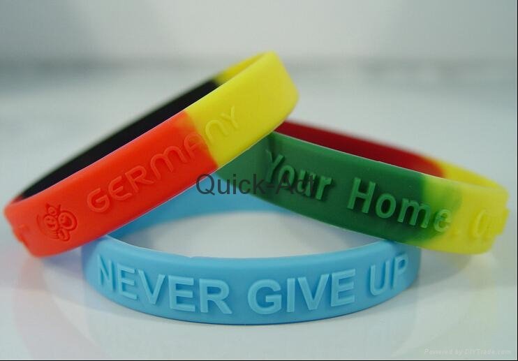 silicone bracelets hot sale promotional products 5