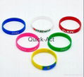 silicone bracelets hot sale promotional products 2