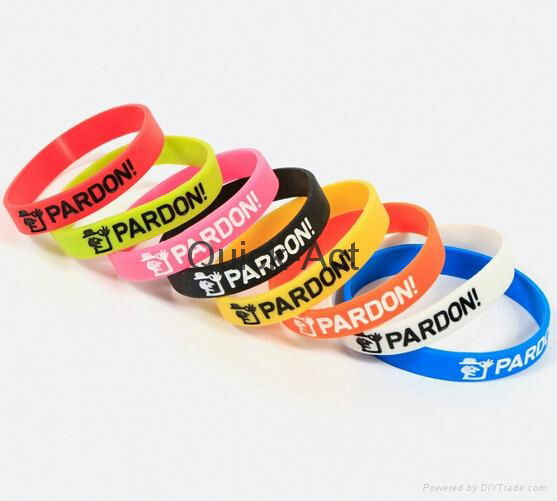 silicone bracelets promotional products