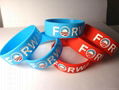 Silicone wristband advertising