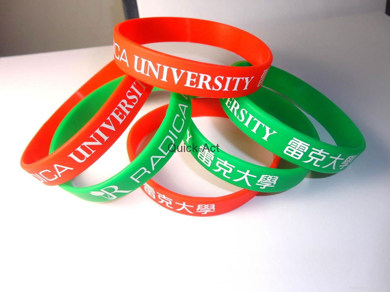 silicone wristband promotional world cup game 