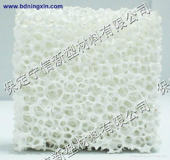 Alumina ceramic foam filter 3