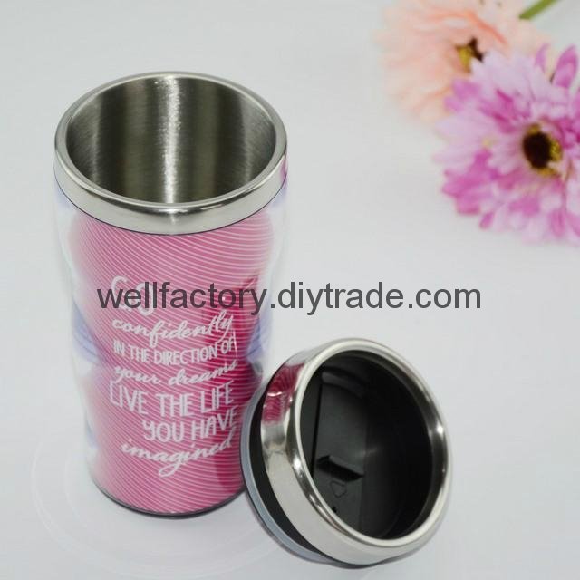 Personalized thermal coffee mug 450ml 3