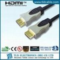 Double Colors Molded HDMI Connector Cable