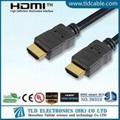 High Speed HDMI Cable with Ethernet for 3D