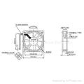 Cooling Fan, 120*120*38 110/120/220/240V 2700/3000RPM 17/15W 50/60Hz Sleeve or B