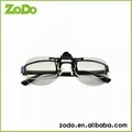 Gorgeous Thicken Lenses Clip Circular Polarized 3D Glasses Used in Masterimage S 4