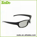 Real D Circular Polarized 3D Glasses