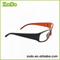 2015 HOT Selling! plastic circular polarized 3d glasses cinema manufacturer in c 1