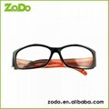 2015 HOT Selling! plastic circular polarized 3d glasses cinema manufacturer in c 3