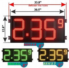 8 inch digital gas price led sign