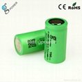 Flat top/button IMR18350 3.7V 700mah rechargeable li ion battery in stock  2