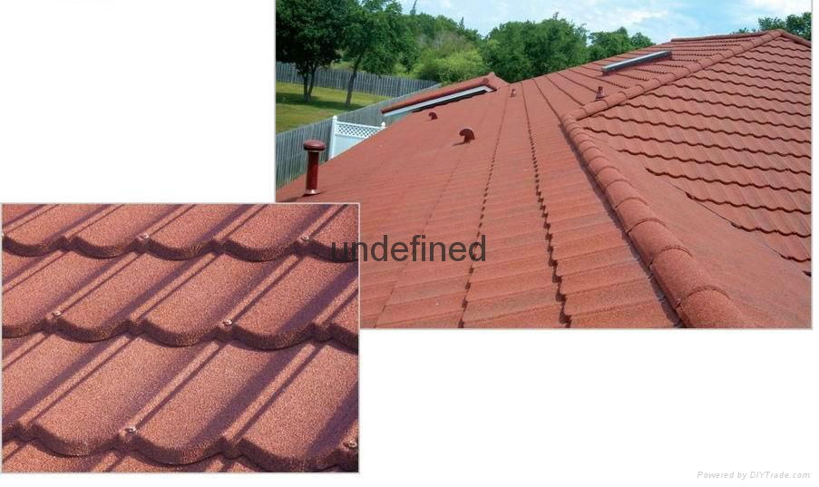 Factory direct Stone coated metal roofing tiles new style tiles 2