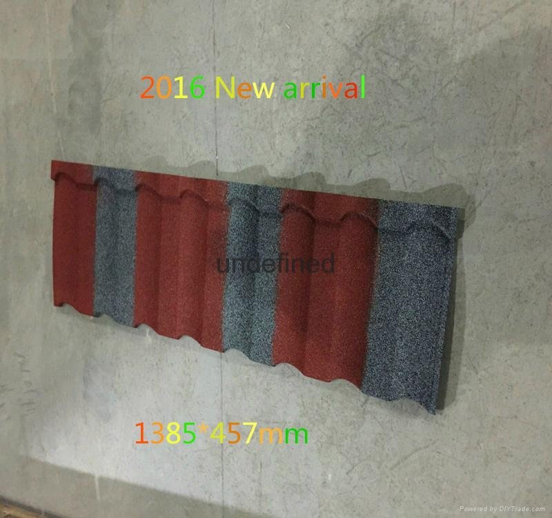 Factory supply Colorful stone coated roofing tiles bulding materials 2