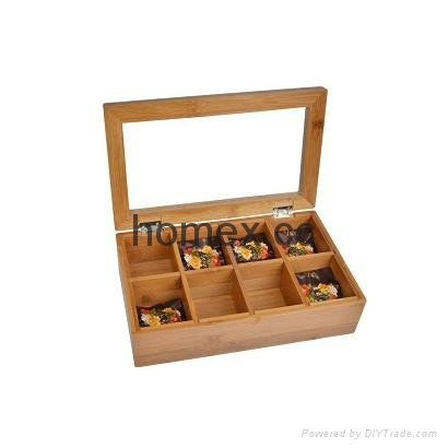 Bamboo Tea Box From Homex_FSC/BSCI