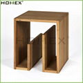 Single Cube Shelf Side Table Personal Table Homex_BSCI 1