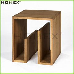 Single Cube Shelf Side Table Personal Table Homex_BSCI