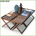 Rectangular Wooden Side Table Homex_BSCI 1