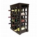 Espresso Wooden Wine Rack Homex_BSCI