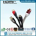 Gold Plated HDMI 1.4V 3D Video Cable For Set-top Box 3