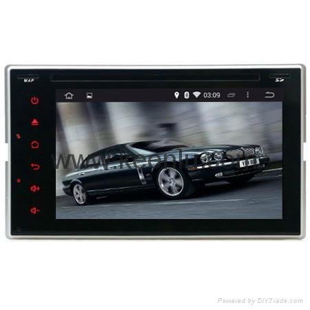 Universal 2 Din Car DVD Navigation System Full touch buttons