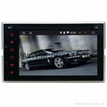 Universal 2 Din Car DVD Navigation System Full touch buttons