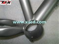 specialized titanium MTB bicycle frame with couple toptube manufacturer custom 4