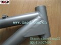 titanium bike frame with bending toptube lifetime warranty 3