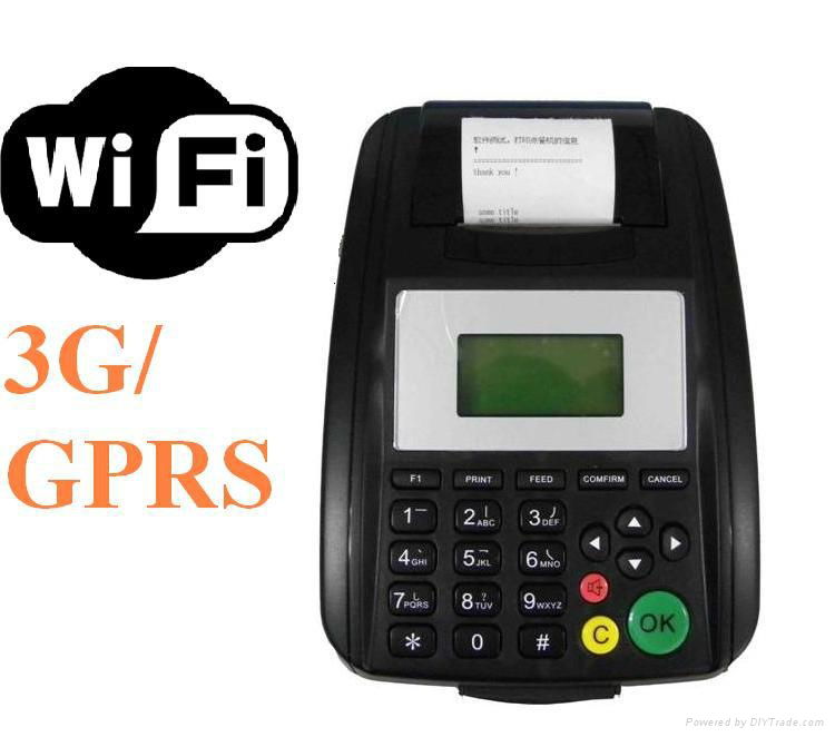 2015 New wireless thermal printer with POS terminal for online shopping