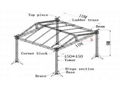 High Standard Aluminum Truss for Steel Structure Building -Tourgo