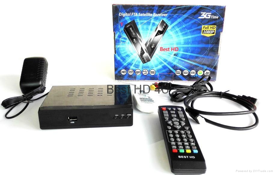 Best HD 4U Decoder Satellite Receiver (China Manufacturer) Satellite
