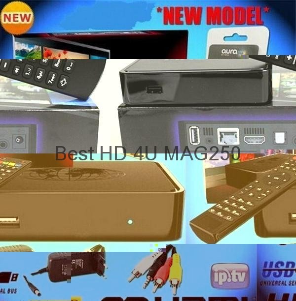 Digital IPTV Box MAG250 with IPTV Account of the 1st year free account 4