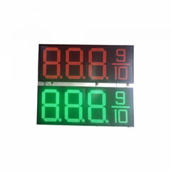 Electronic LED Programmable Gas Price Changing Sign