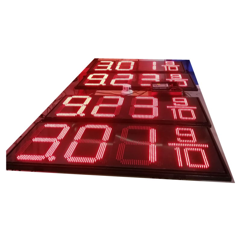 Electronic LED Programmable Gas Price Changing Sign 3