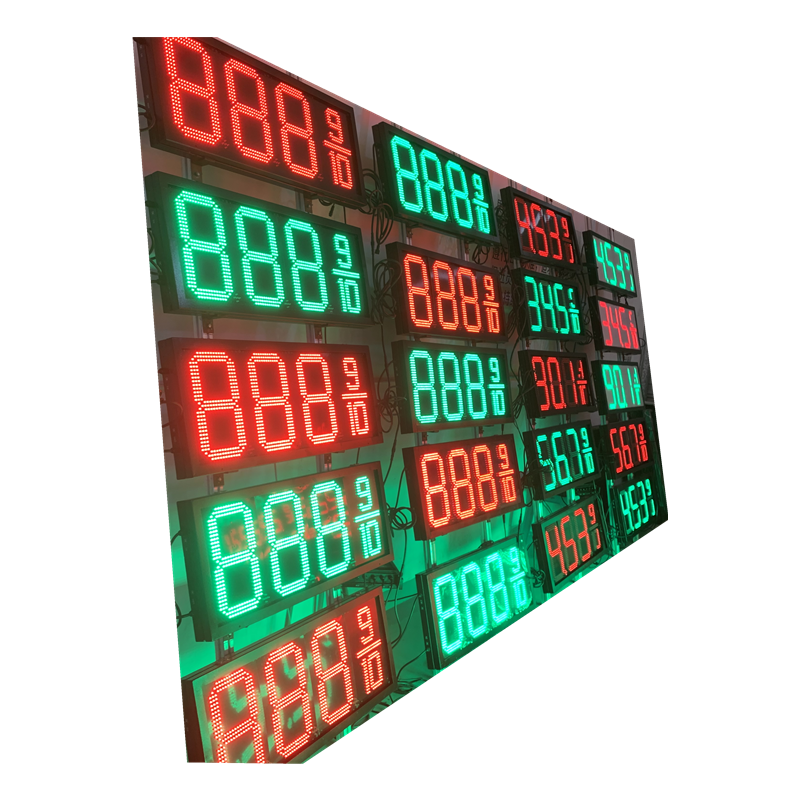 厂家直销24寸8.889/10美国格式LED油价屏 3