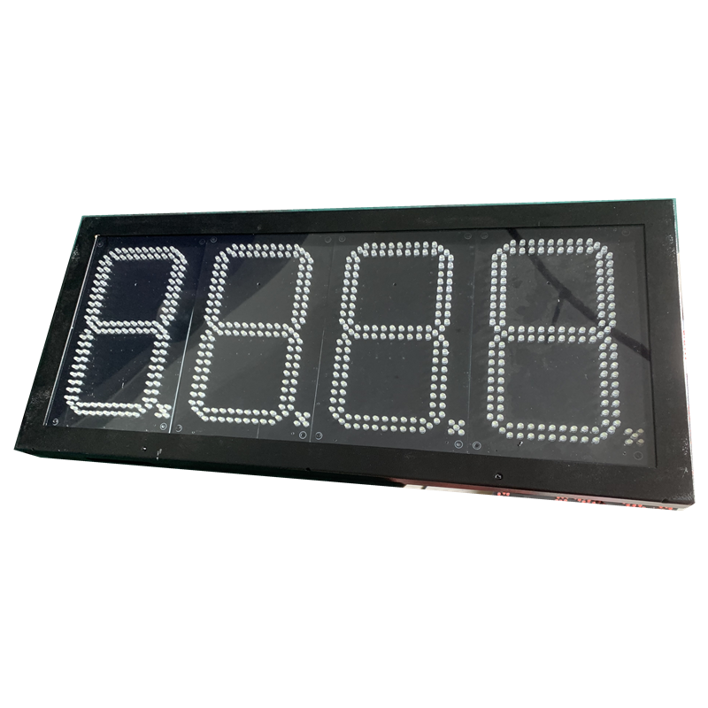 WIFI RF remote gas station led price display with control box 5