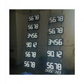 WIFI RF remote gas station led price display with control box