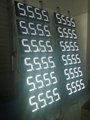 LED gas price sign petrol station double side digital 4numer display 2